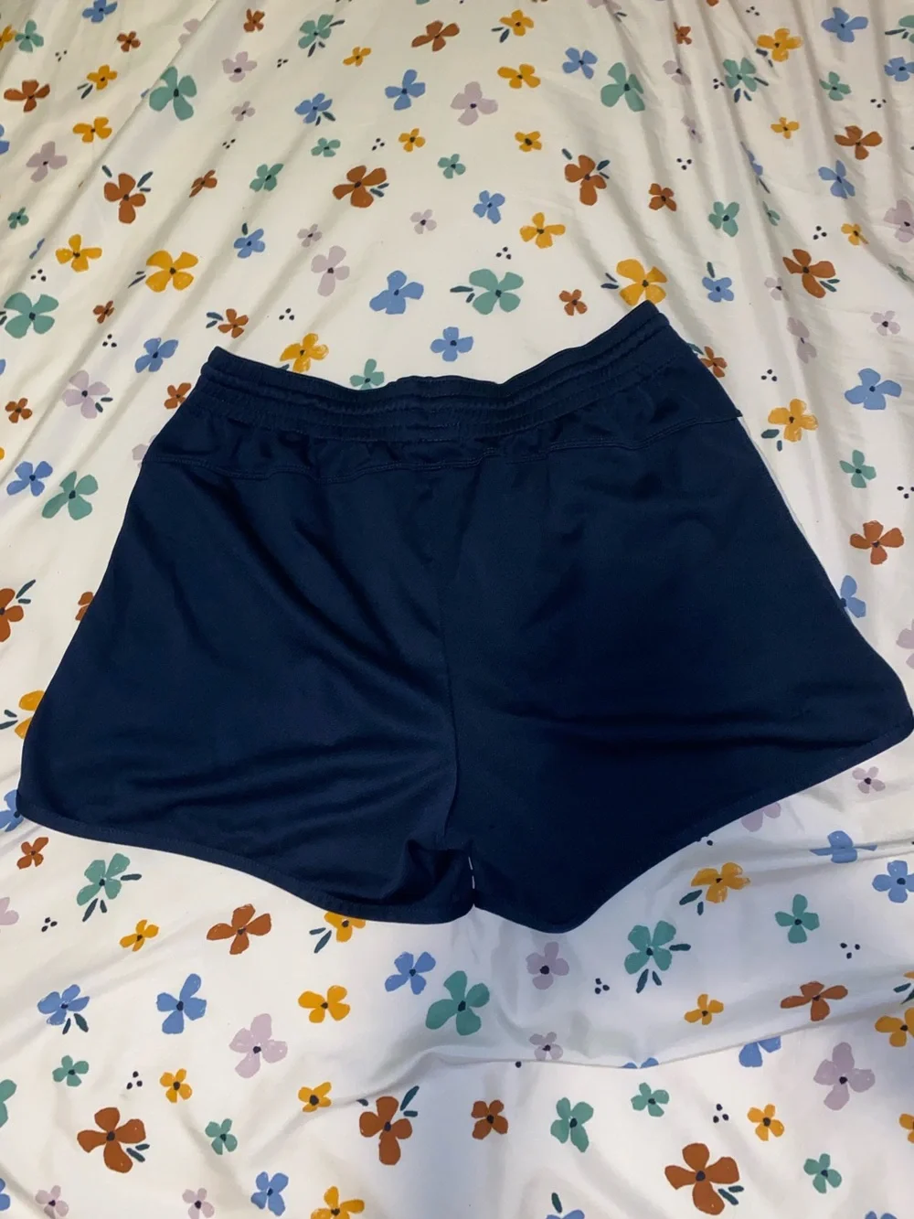 [FWP] Champion navy blue athletic shorts with white sides
